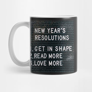 New Year's Resolutions Mug